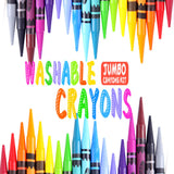 Jar Melo Washable Crayons -24 Colors