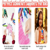 Jar Melo Washable Crayons -24 Colors