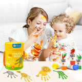 Jar Melo Washable Finger Paint Colors Set