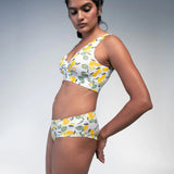 Maternity & Postpartum Panty - Printed White