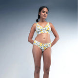 Maternity & Postpartum Panty - Printed White