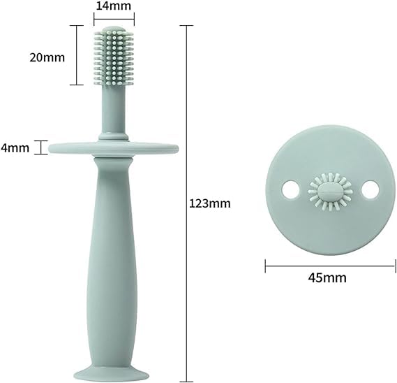 360 Degree Silicone Training Toothbrush for Kids/Babies/Toddlers