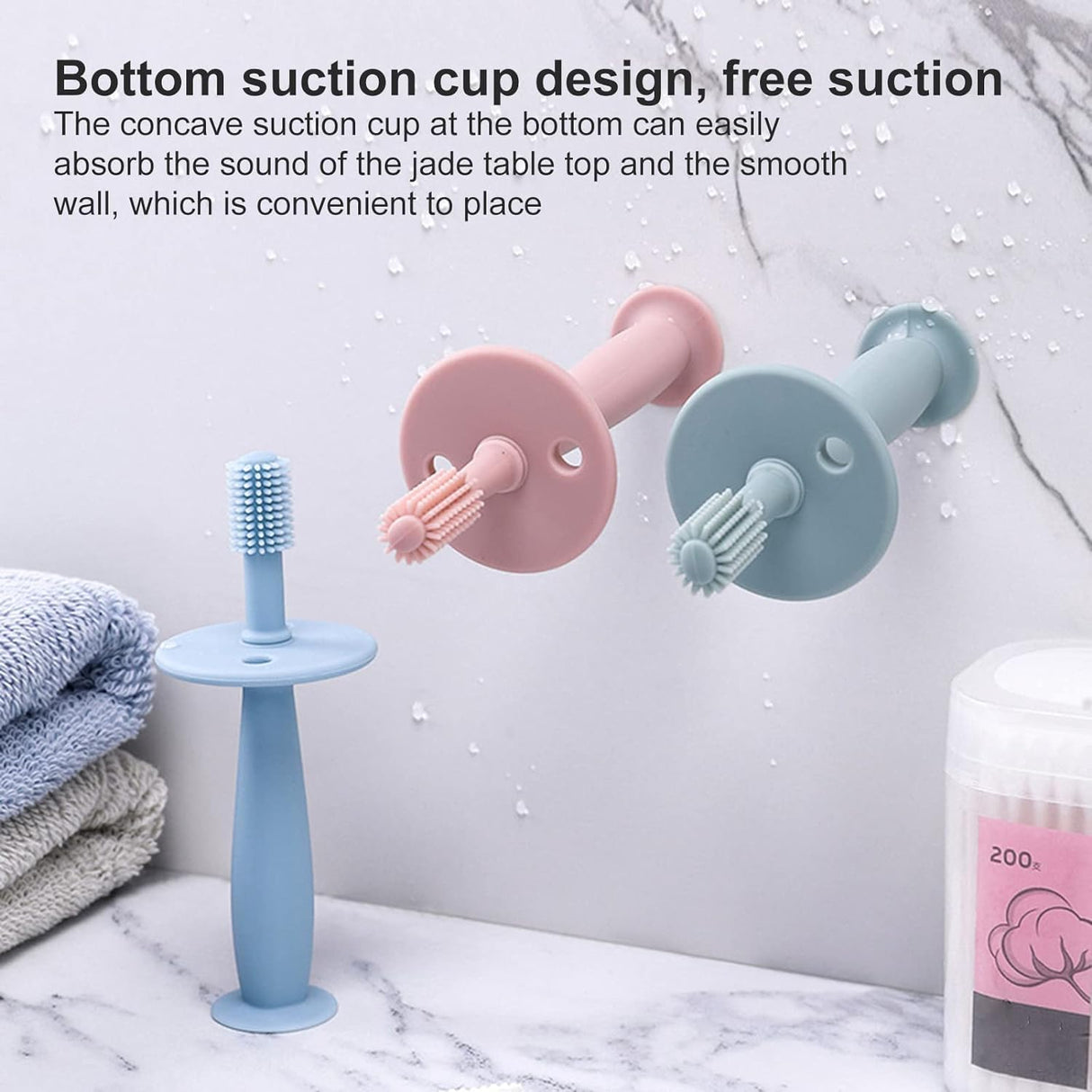 360 Degree Silicone Training Toothbrush for Kids/Babies/Toddlers