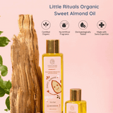 Cold Pressed Organic Sweet Almond Oil