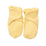 Safe Bamboo Booties - Yellow