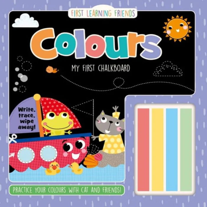 My first chalk - Board book