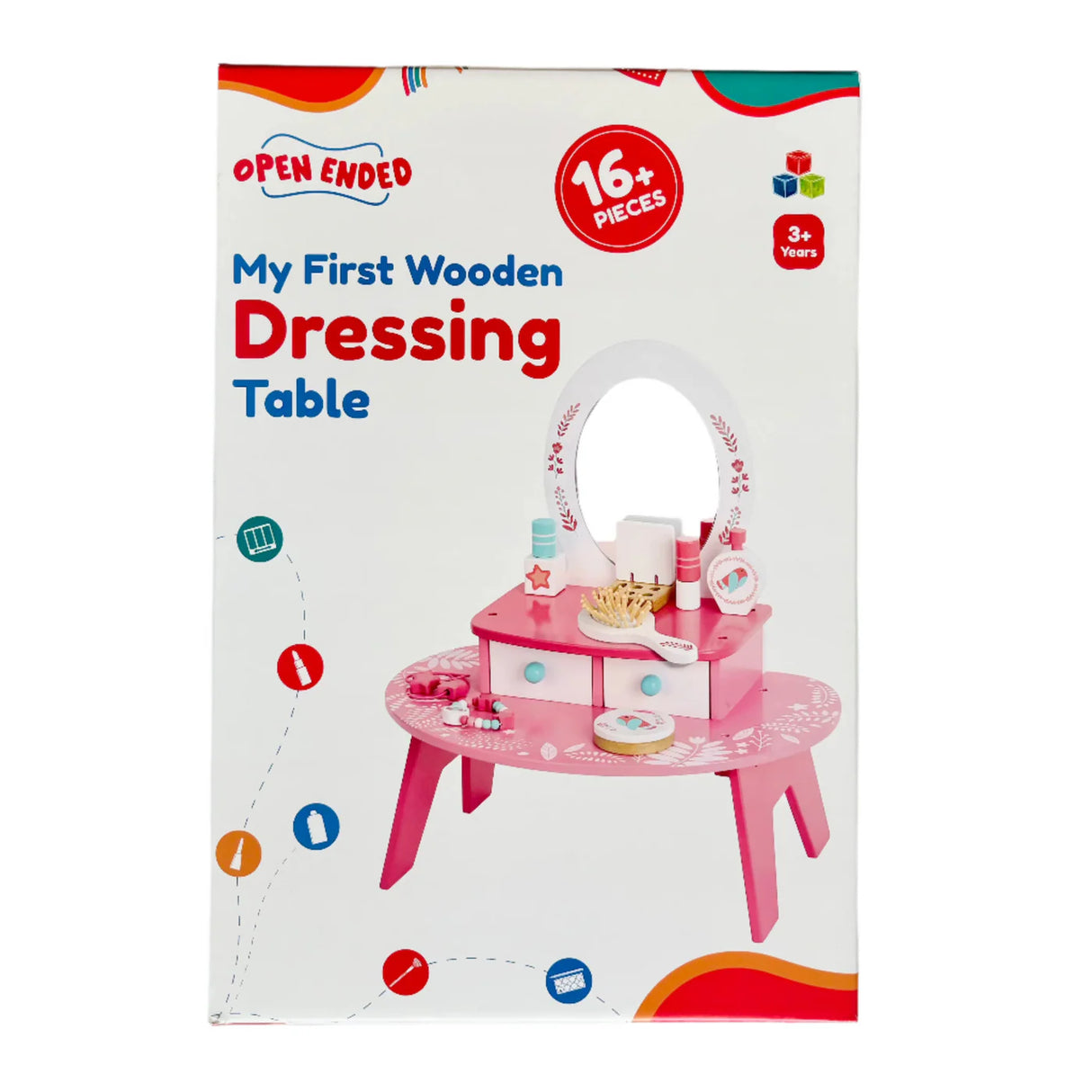 Open Ended My First Wooden Dressing Table