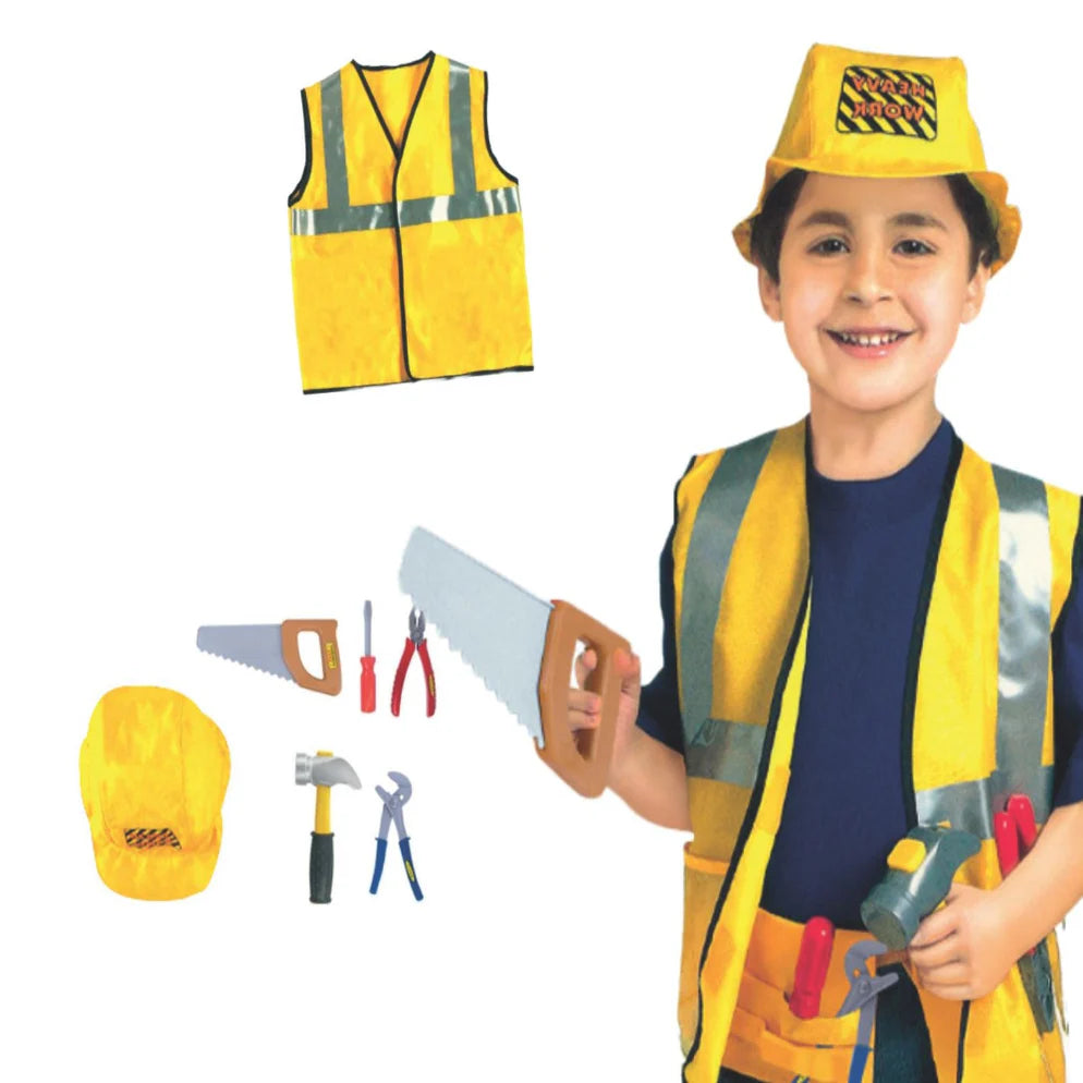Open Ended Premium Costume Role Play Set - Construction