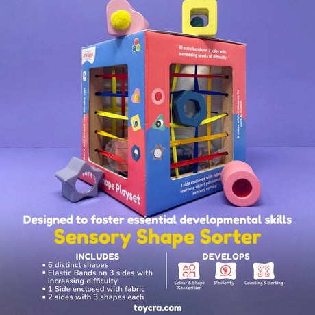 Open Ended Sensory Shape Sorter