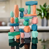 Open Ended Stack It Up - 28 pcs Balancing Stones