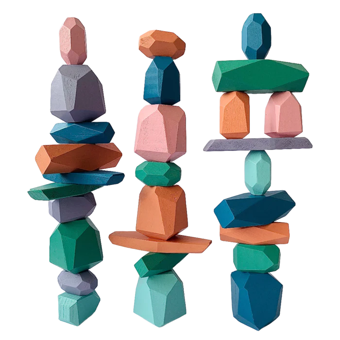 Open Ended Stack It Up - 28 pcs Balancing Stones