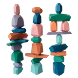 Open Ended Stack It Up - 28 pcs Balancing Stones