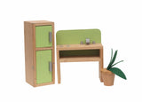 Open Ended Wooden Doll House - Grand Mansion (28 pcs furniture included)