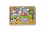 Open Ended Wooden Sound Puzzle - Jungle
