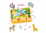 Open Ended Wooden Sound Puzzle - Jungle