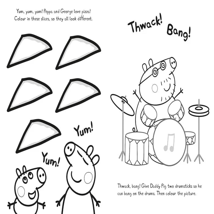 Peppa Pig : Doodle With Peppa - Activity Book