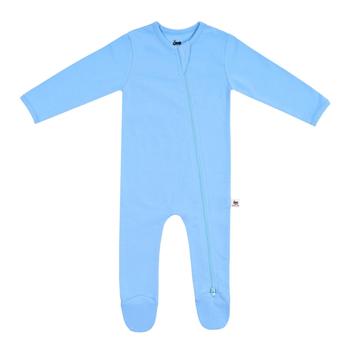 Premium Footed Rompers - Ice