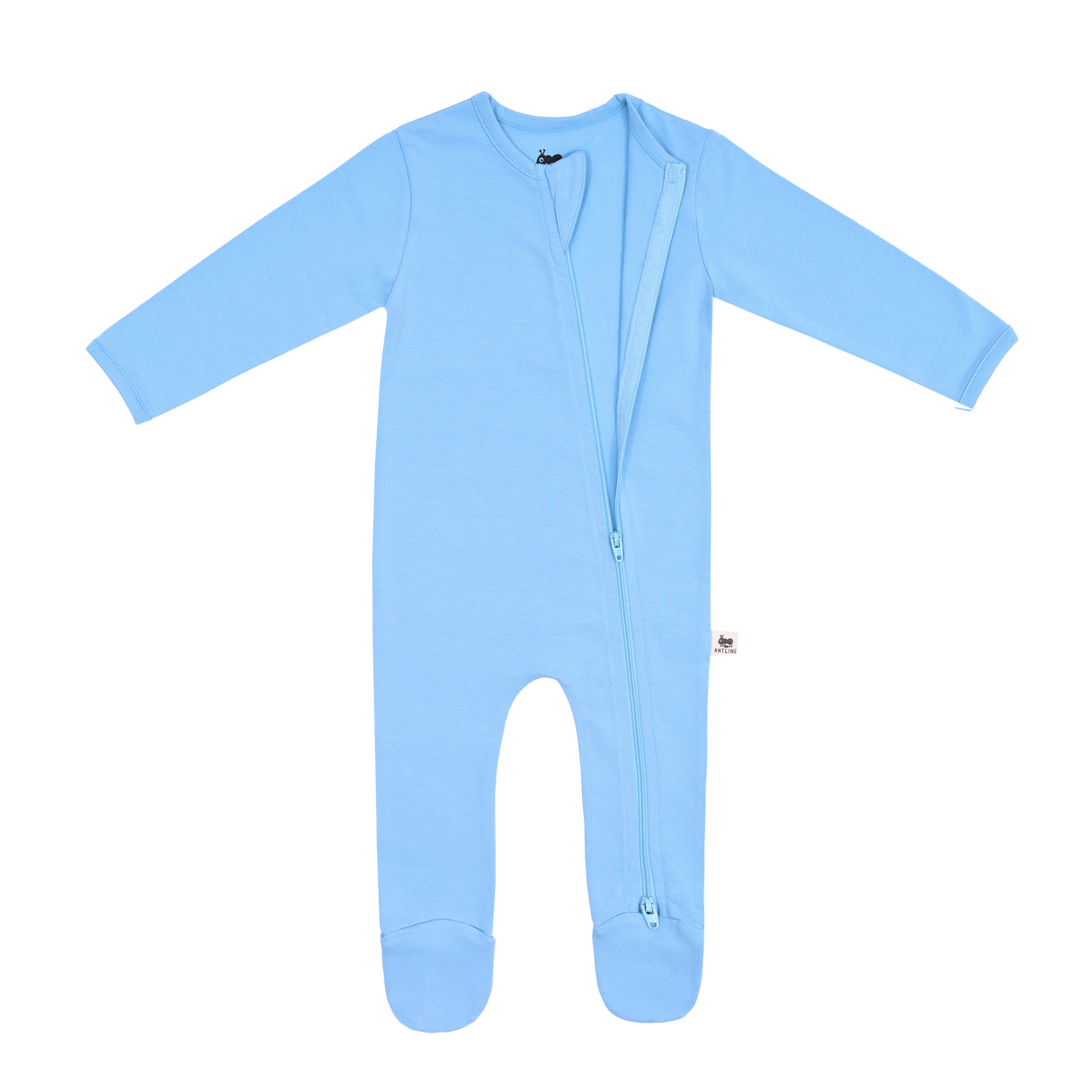 Premium Footed Rompers - Ice