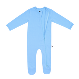 Premium Footed Rompers - Ice