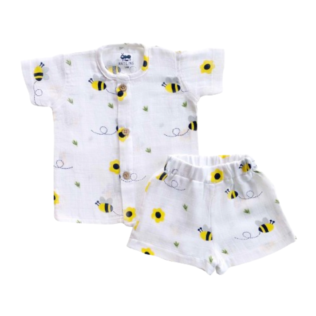 Muslin Co-ords - Bee Garden