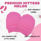Premium Mittens - Melon