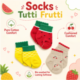 Baby Socks (pack of 3) - Tutti Frutti