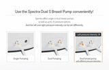 Spectra Breast Pump Dual S (Synergy Gold)