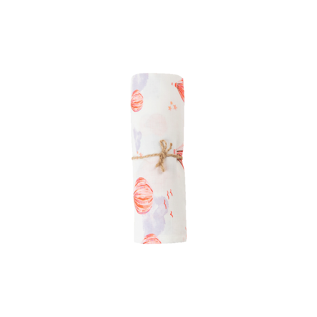 premium muslin swaddle ballon festival