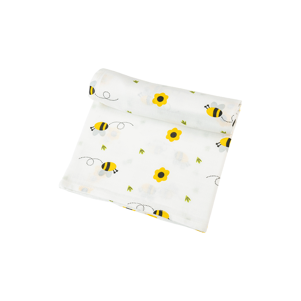 Muslin Swaddle - Bee Garden