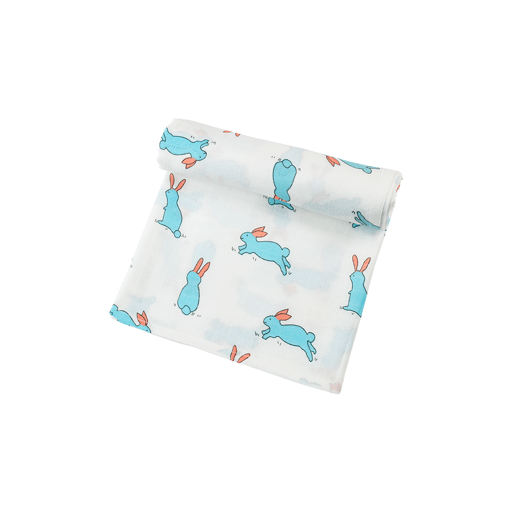 muslin swaddle hunny bunny