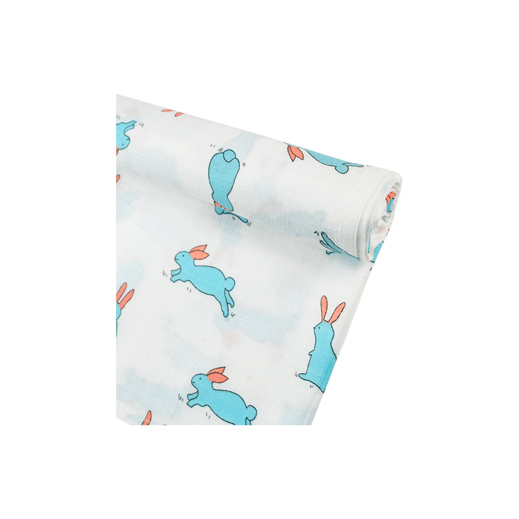 muslin swaddle hunny bunny