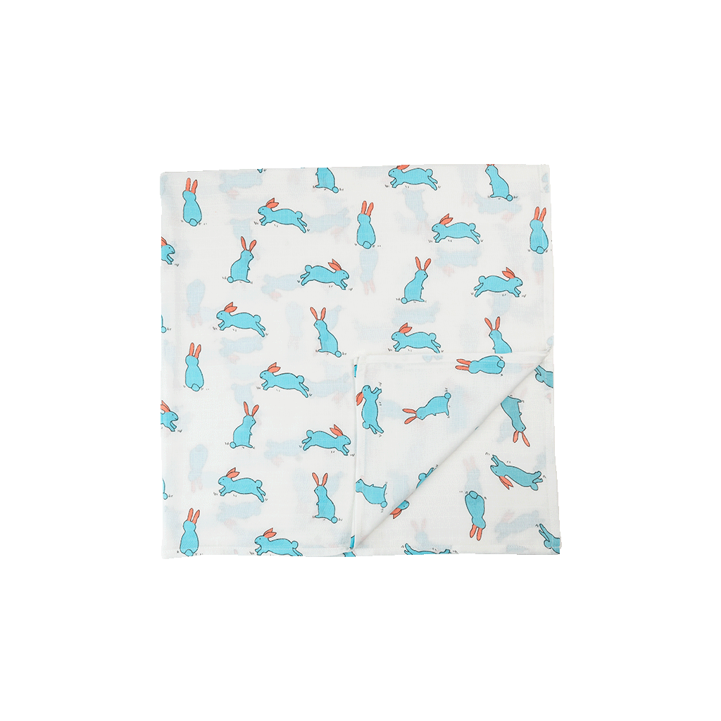 muslin swaddle hunny bunny