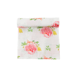 premium muslin swaddle rose garden