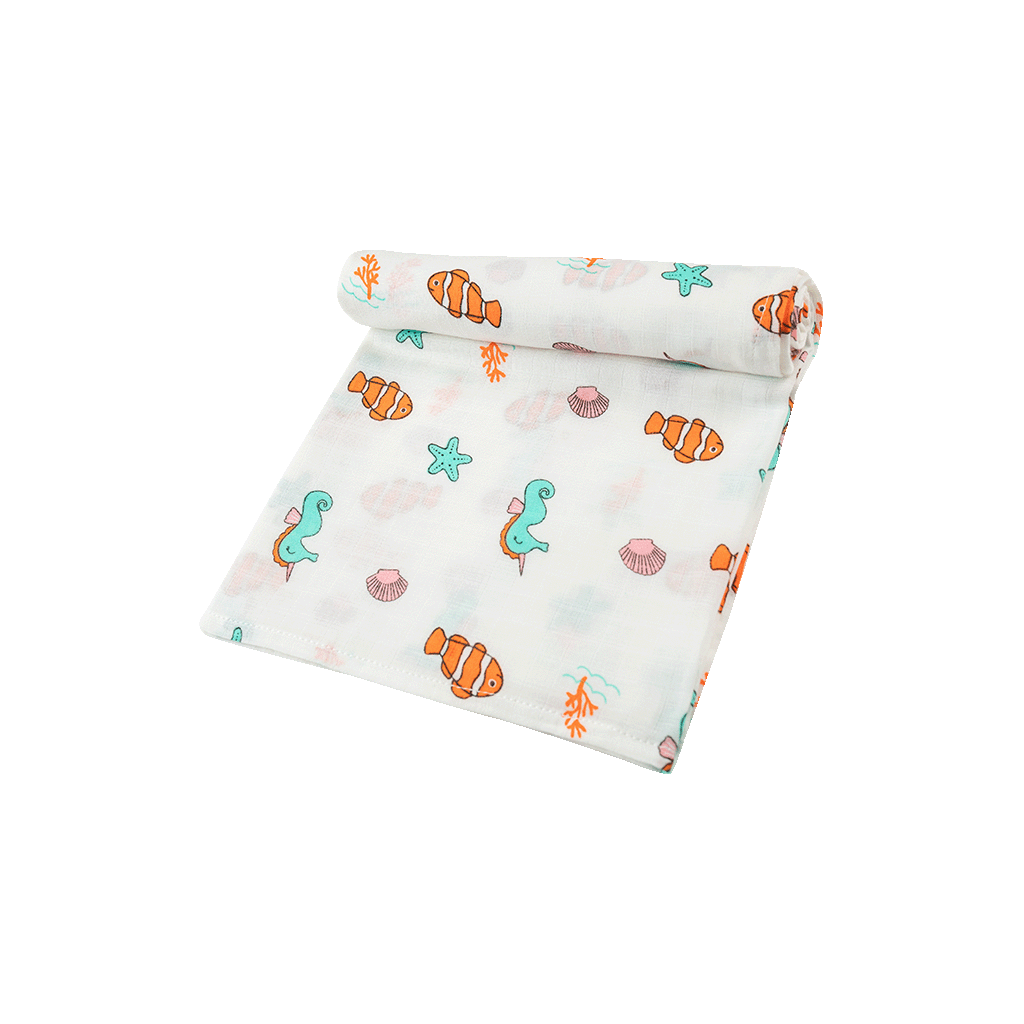 muslin swaddle sea world