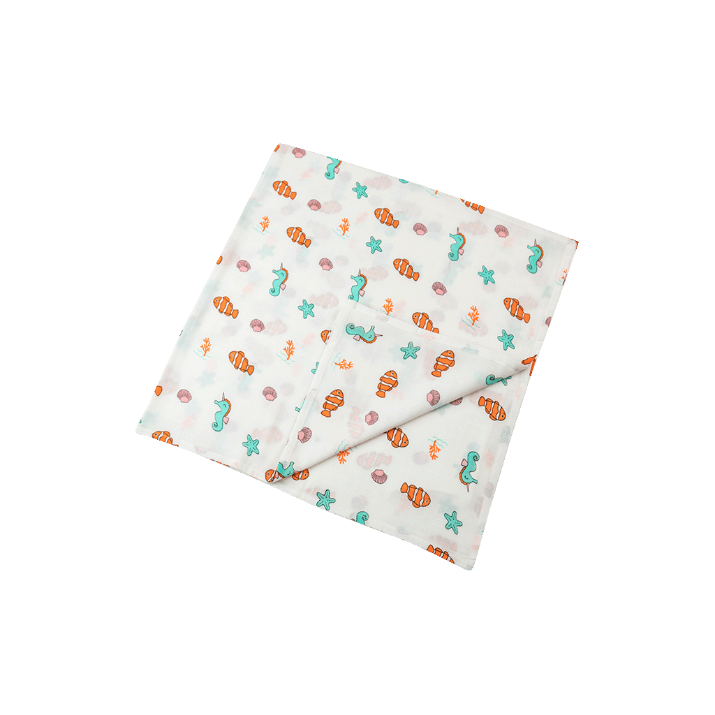 muslin swaddle sea world