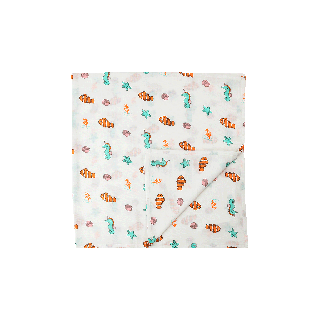 muslin swaddle sea world