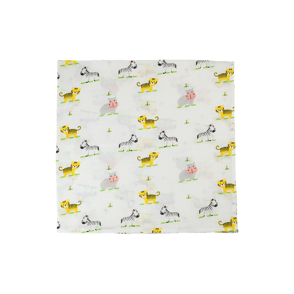 Muslin Swaddle - Baby Animals