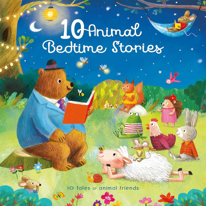 10 Animals Bedtime Stories Book