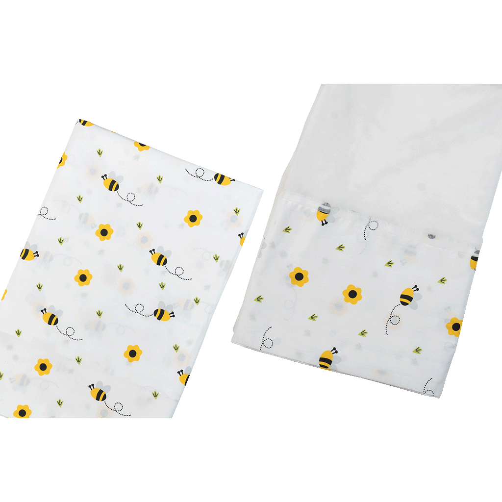 Thottil and Mosquito Net Set - Bee Garden