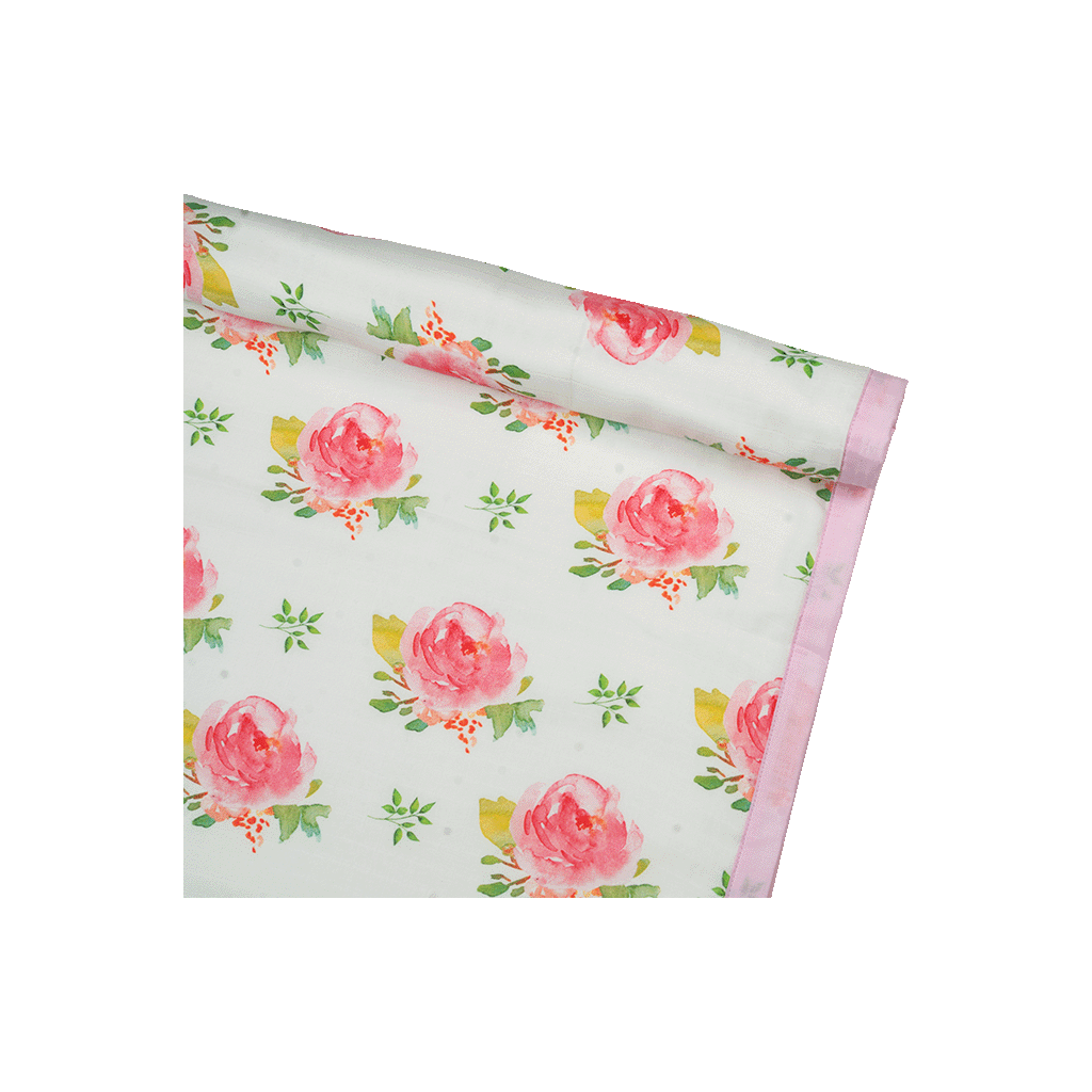 toddler blanket rose garden