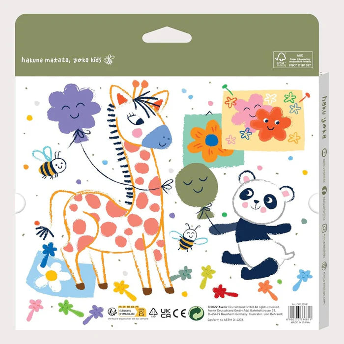 Avenir Haku Yoka Crayons - 12 Colours