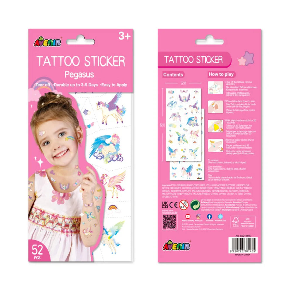 Avenir Tattoo Sticker