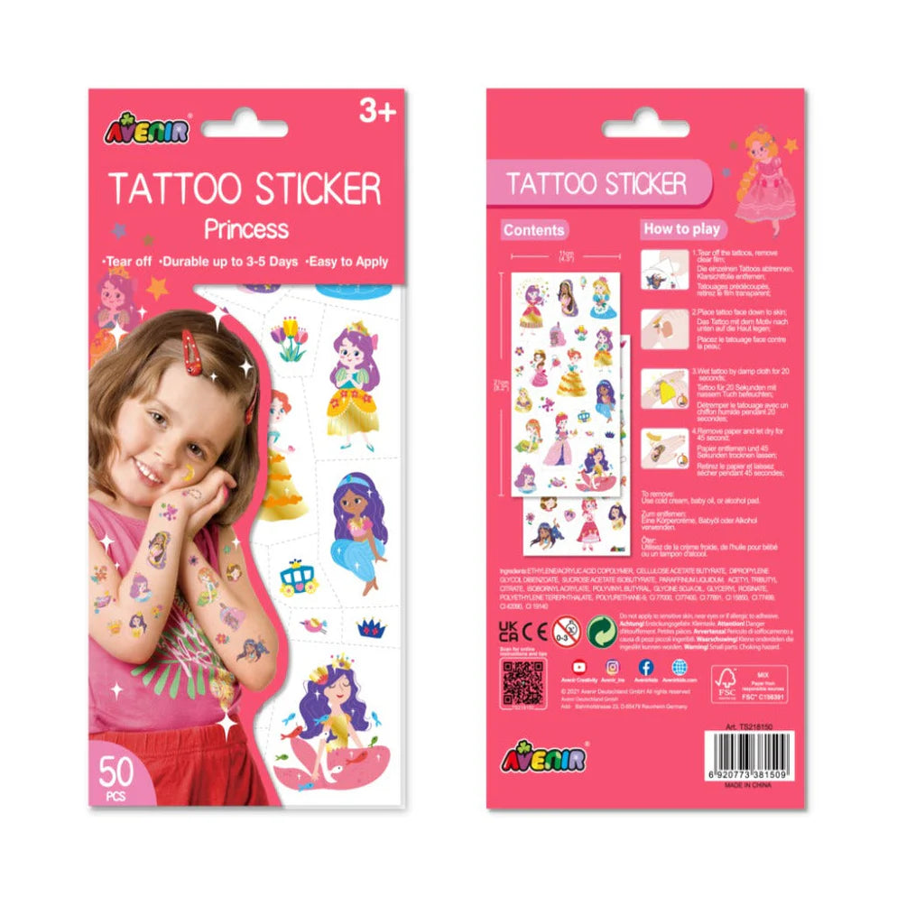 Avenir Tattoo Sticker