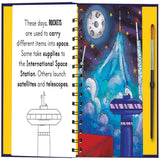 Blast Off Into Space - Magic Water Colouring Book