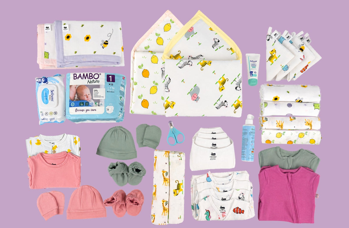 Hospital Bag For Baby - Mega Combo