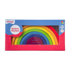 Open Ended Wooden Rainbow Stacker 7 Piece