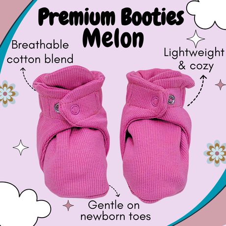 Premium Booties - Melon