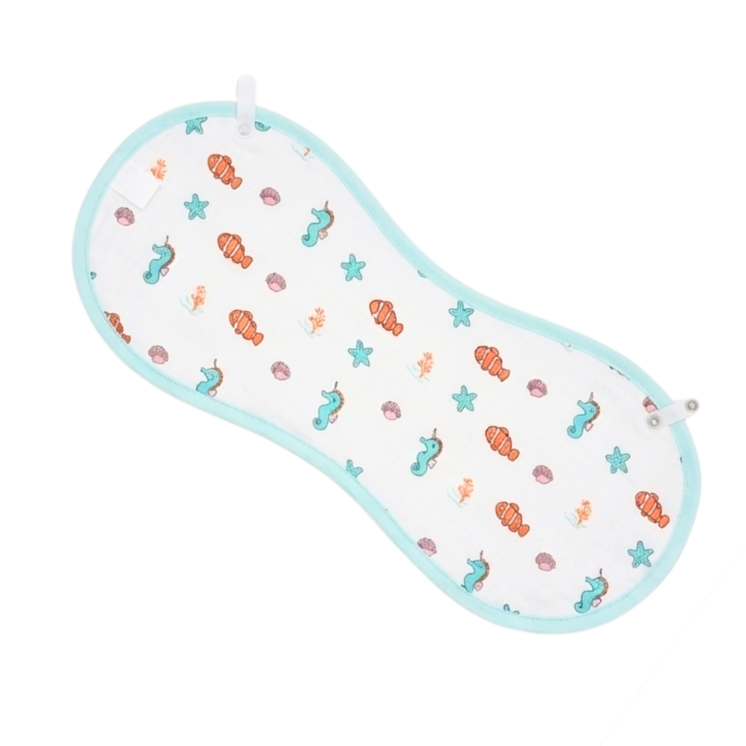 Muslin Burp Cloth - Sea World