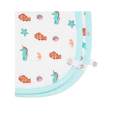 Muslin Burp Cloth - Sea World