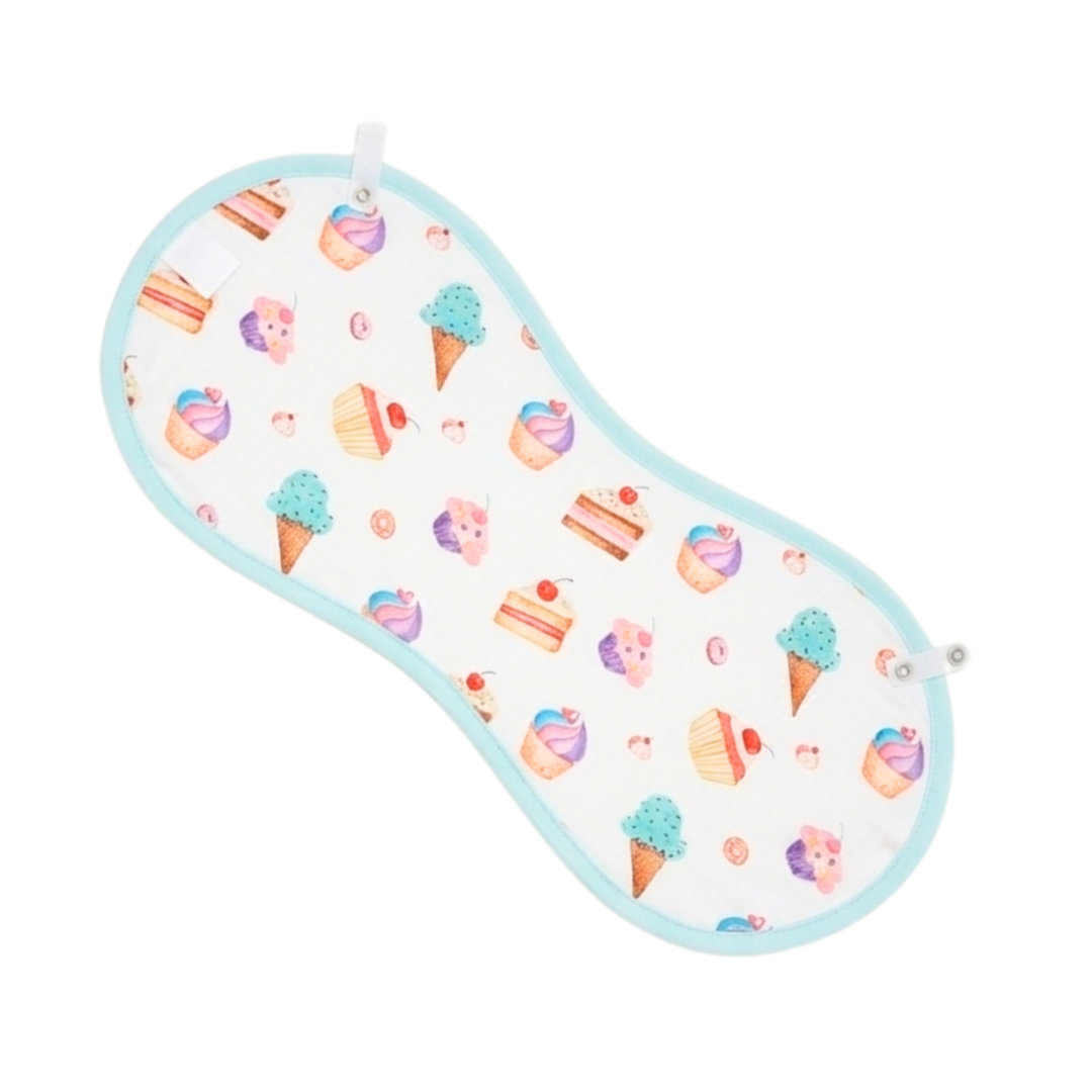 Premium Muslin Burp Cloth - Yummy Dessert